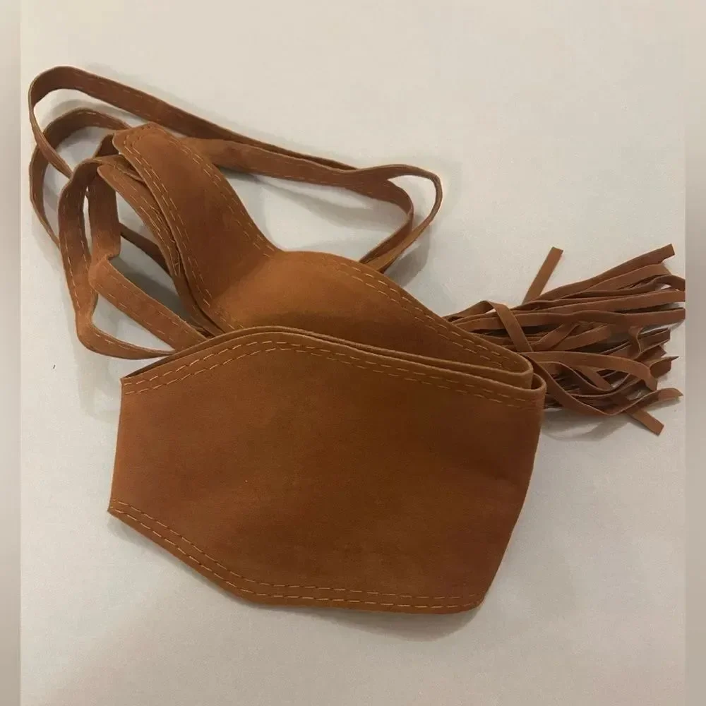 Elegant Brown Waist Belt S127